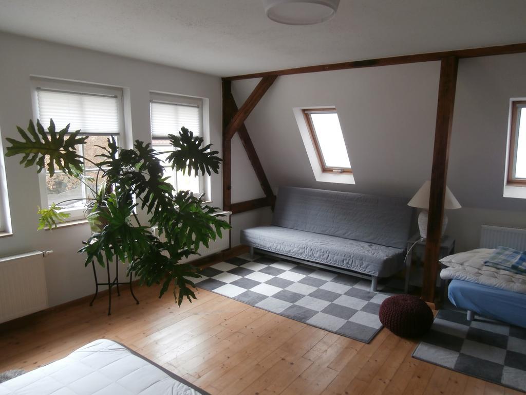 Ferienwohnung Saaleblick Halle  Esterno foto