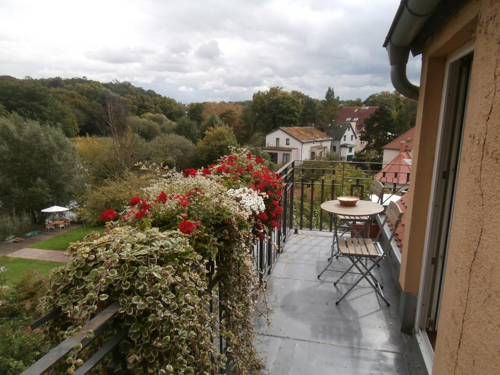 Ferienwohnung Saaleblick Halle  Esterno foto