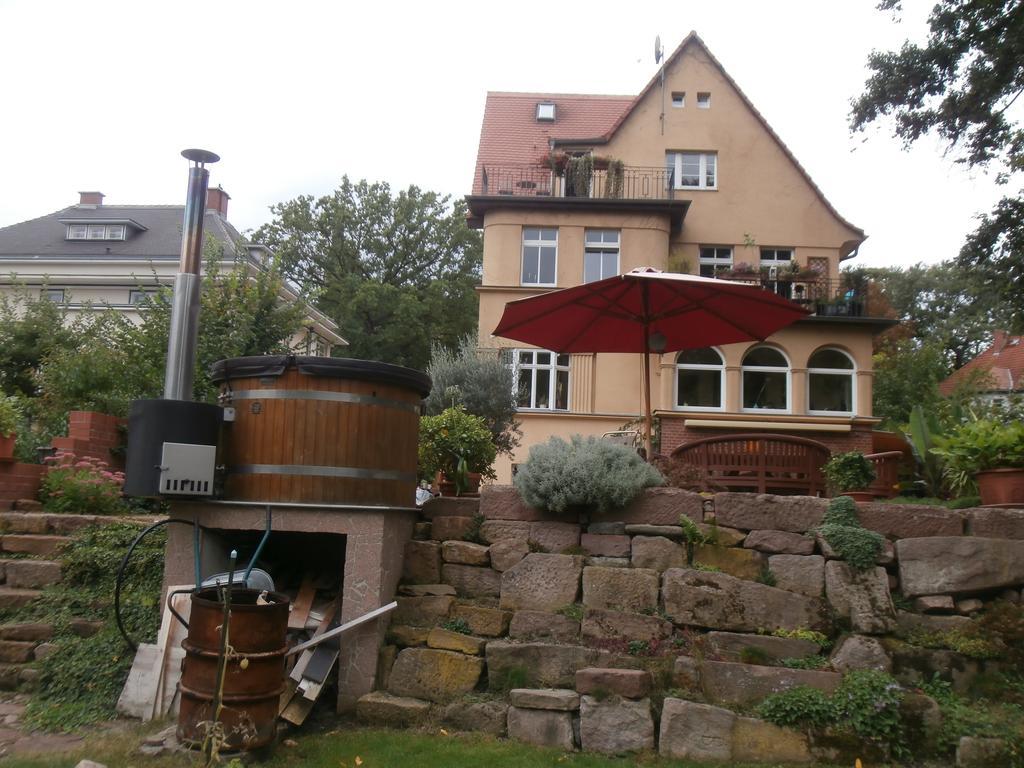 Ferienwohnung Saaleblick Halle  Esterno foto