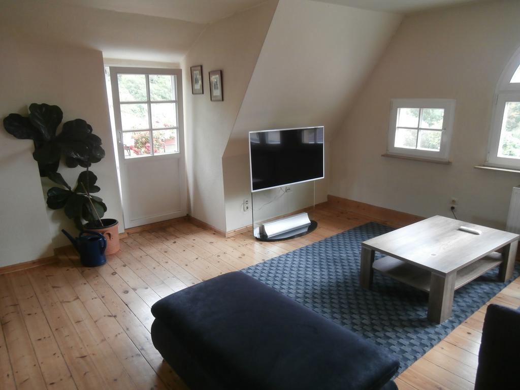 Ferienwohnung Saaleblick Halle  Esterno foto