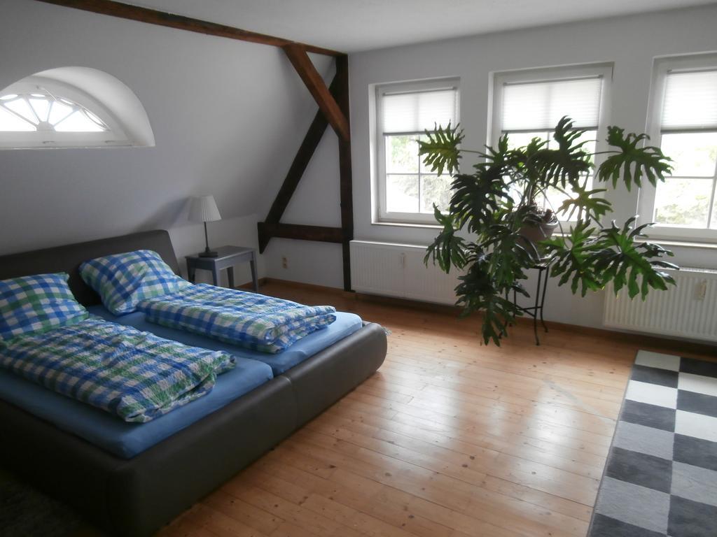 Ferienwohnung Saaleblick Halle  Esterno foto